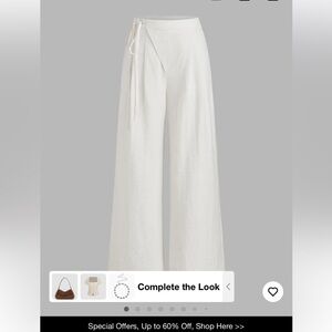 NWT Cider linen pants, sz L